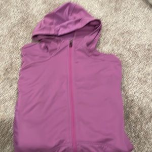 Columbia Hooded Zip Up Light Running (?) Jacket